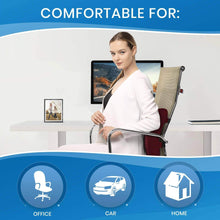 Load image into Gallery viewer, Everlasting Comfort Memory Foam Back Cushion Lumbar Support Pillow