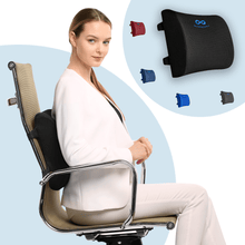 Load image into Gallery viewer, Everlasting Comfort Memory Foam Back Cushion Lumbar Support Pillow