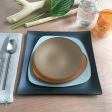 Load image into Gallery viewer, Set of 4 Recycled Sea Glass dishes, Made in the USA, Lead & Cadmium Free - Give Back Goods