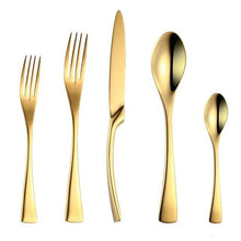 Load image into Gallery viewer, Luxury Stainless Steel 24-Piece Flatware Set Beauty And Health For Cookers