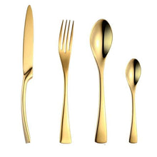 Load image into Gallery viewer, Luxury Stainless Steel 24-Piece Flatware Set Beauty And Health For Cookers