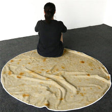 Load image into Gallery viewer, Mexican Burrito Tortilla Throw Blanket Soft Fleece For Home Lovers