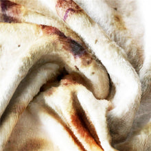 Load image into Gallery viewer, Mexican Burrito Tortilla Throw Blanket Soft Fleece For Home Lovers