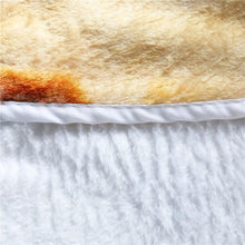Load image into Gallery viewer, Mexican Burrito Tortilla Throw Blanket Soft Fleece For Home Lovers