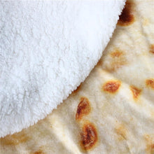 Load image into Gallery viewer, Mexican Burrito Tortilla Throw Blanket Soft Fleece For Home Lovers