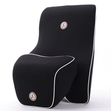 Load image into Gallery viewer, Orthopedic Memory Foam Lumbar Back Support Cushion & Headrest Pillow Beauty And Health For Drivers