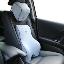 Load image into Gallery viewer, Orthopedic Memory Foam Lumbar Back Support Cushion & Headrest Pillow Beauty And Health For Drivers