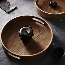 Load image into Gallery viewer, Japanese Wooden Coffee Table Serving Tray With Handles Houseware For Home Lovers