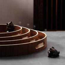 Load image into Gallery viewer, Japanese Wooden Coffee Table Serving Tray With Handles Houseware For Home Lovers