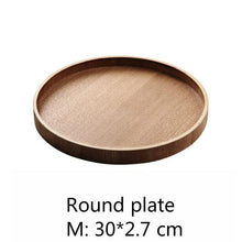 Load image into Gallery viewer, Japanese Wooden Coffee Table Serving Tray With Handles Houseware For Home Lovers