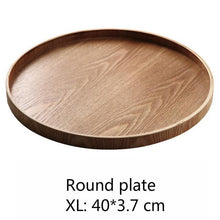 Load image into Gallery viewer, Japanese Wooden Coffee Table Serving Tray With Handles Houseware For Home Lovers