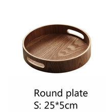 Load image into Gallery viewer, Japanese Wooden Coffee Table Serving Tray With Handles Houseware For Home Lovers