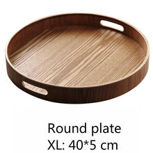 Load image into Gallery viewer, Japanese Wooden Coffee Table Serving Tray With Handles Houseware For Home Lovers