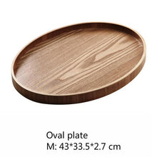 Load image into Gallery viewer, Japanese Wooden Coffee Table Serving Tray With Handles Houseware For Home Lovers