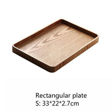 Load image into Gallery viewer, Japanese Wooden Coffee Table Serving Tray With Handles Houseware For Home Lovers