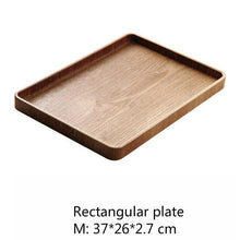 Load image into Gallery viewer, Japanese Wooden Coffee Table Serving Tray With Handles Houseware For Home Lovers