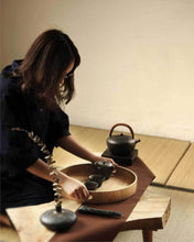 Load image into Gallery viewer, Japanese Wooden Coffee Table Serving Tray With Handles Houseware For Home Lovers