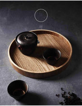Load image into Gallery viewer, Japanese Wooden Coffee Table Serving Tray With Handles Houseware For Home Lovers