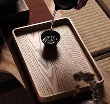 Load image into Gallery viewer, Japanese Wooden Coffee Table Serving Tray With Handles Houseware For Home Lovers