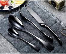 Load image into Gallery viewer, Luxury Stainless Steel 24-Piece Flatware Set Beauty And Health For Cookers