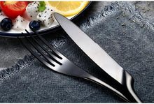 Load image into Gallery viewer, Luxury Stainless Steel 24-Piece Flatware Set Beauty And Health For Cookers