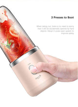 Load image into Gallery viewer, Juice Blender Portable Electric Juicer Smoothie Machine Processor Six Blade Mixing Juice