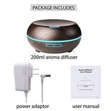 Load image into Gallery viewer, Box Contents for Wonderful Scents 200 ml Essential Oil Diffuser