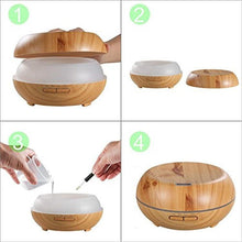 Load image into Gallery viewer, Operation of the 200 ml Essential Oil Diffuser by Wonderful Scents