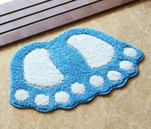Load image into Gallery viewer, Footprint Bathroom Rug Mat Beauty For Home Decorations