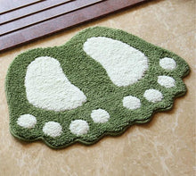 Load image into Gallery viewer, Footprint Bathroom Rug Mat Beauty For Home Decorations