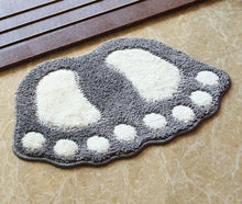 Load image into Gallery viewer, Footprint Bathroom Rug Mat Beauty For Home Decorations