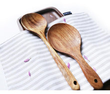 Load image into Gallery viewer, Thai Teak Natural Wood Kitchen Utensils Beauty And Health For Cookers