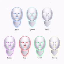 Load image into Gallery viewer, LED Light Therapy Facial Mask - Anti Aging Acne Wrinkles Skin Care Rejuvenation Face Phototherapy Mask Beauty And Health For Woman