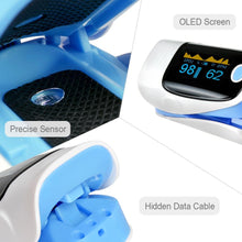 Load image into Gallery viewer, Finger Pulse Oximeter Oxygen Sensor Meter Beauty And Health For Everyone