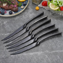 Load image into Gallery viewer, Stainless Steel Luxury Steak Knives Matte Sharp Dinnerware Beauty And Health For Cookers