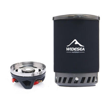 Load image into Gallery viewer, Widesea Portable Gas Burner Camping Stove & Pot - 1400ml Houseware For Home Lovers
