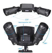 Load image into Gallery viewer, Waterproof Solar Powered Motion Sensor Security Outdoor Light Lamp Houseware For Home Lovers