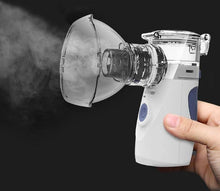 Load image into Gallery viewer, Handheld Ultrasonic Compressor Inhaler Portable Asthma Nebulizer Decoration For Beauty Lovers