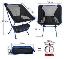 Load image into Gallery viewer, Travel Ultralight Folding Beach Chair For Home Lovers