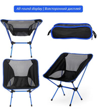 Load image into Gallery viewer, Travel Ultralight Folding Beach Chair For Home Lovers