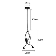 Load image into Gallery viewer, Pendant Hanging Figure Artsy Lighting Fixtures Beauty For Home Decorations