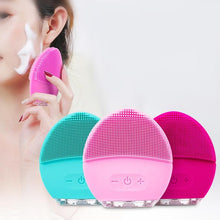 Load image into Gallery viewer, Electric Face Cleansing Brush Advanced Facial Exfoliation Device With Ultrasonic Vibration Beauty And Health For Woman