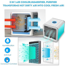 Load image into Gallery viewer, Artic Air Portable 3-in-1 Air Conditioner Humidifier Purifier - 7 LED Lights Houseware For Home Lovers