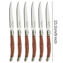 Load image into Gallery viewer, Laguiole Luxury Steak Knives Stainless Steel For Cookers