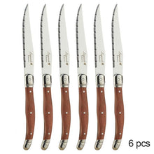 Load image into Gallery viewer, Laguiole Luxury Steak Knives Stainless Steel For Cookers