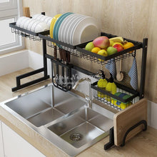 Load image into Gallery viewer, Stainless Steel Over The Sink Dish Drying Rack For Home Lovers