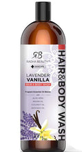 Load image into Gallery viewer, Moisturizing Hair and Body Wash With Aloe Vera, Argan Oil Coconut Oil and Avocado Oil for Men & Women