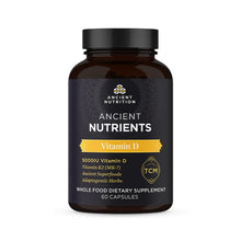 Load image into Gallery viewer, Ancient Nutrients - Vitamin D Supports Bone Health
Supports Cardiovascular Function†
Supports Healthy Immune System Function