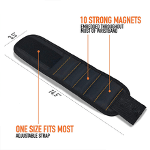 Load image into Gallery viewer, Magnetic Wristband Give You Quick And Easy Access To Small Metal Parts Like Screws, Nuts, Bolts And Bits For Garden Lovers
