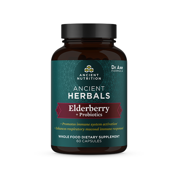 Ancient Herbals - Elderberry + Probiotics Supports a Healthy Immune System And Immune Response For Healthy